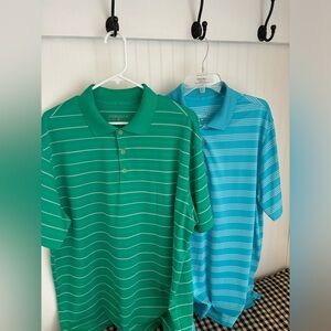 Lot of 2 mens Nike golf shirts in EUC!